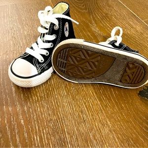Infant Converse All Stars high top shoes